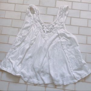 FREE PEOPLE WHITE TANK